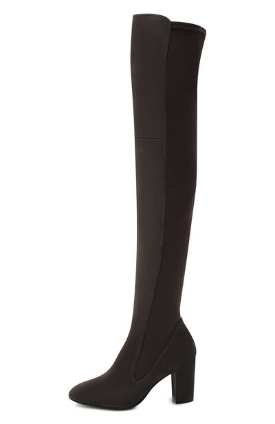 Замшевые ботфорты STUART WEITZMAN, арт. FLEUR/SUE/SUE ELASTIC, фото 3
