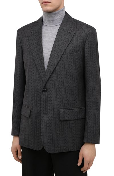 Шерстяной пиджак VALENTINO, арт. UV0CEB806R8, фото 4