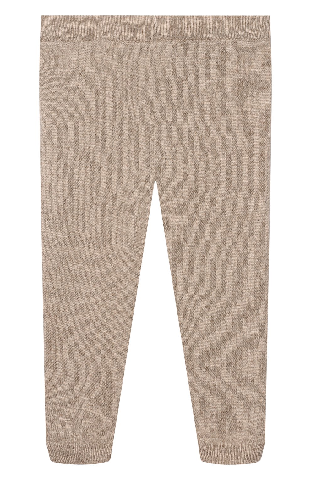 Кашемировые брюки OSCAR ET VALENTINE бежевого цвета по цене 12000 руб., арт. W23LEG01S, фото 2 Кашемировые брюки OSCAR ET VALENTINE, арт. W23LEG01S, фото 2