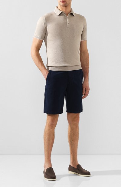 Замшевые лоферы summer walk LORO PIANA, арт. FAE8124, фото 2