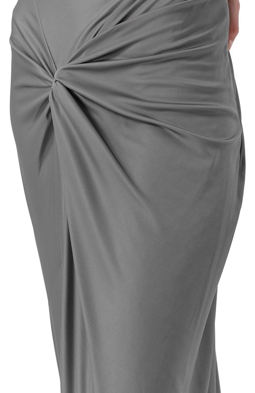 Юбка из вискозы Dries Van Noten 252-011159-2617 Серый  252-011159-2617 Фото 5