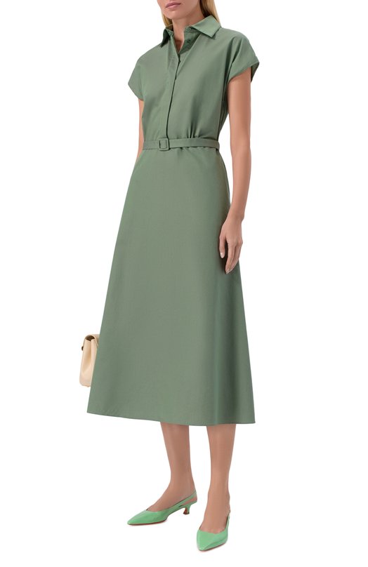 Кожаные туфли Santoni WDTG72276HA2NWLN Зелёный  WDTG72276HA2NWLN Фото 3