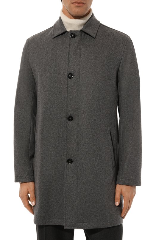 Кашемировое пальто Kiton UW1959V0415F05 Серый  UW1959V0415F05 Фото 3