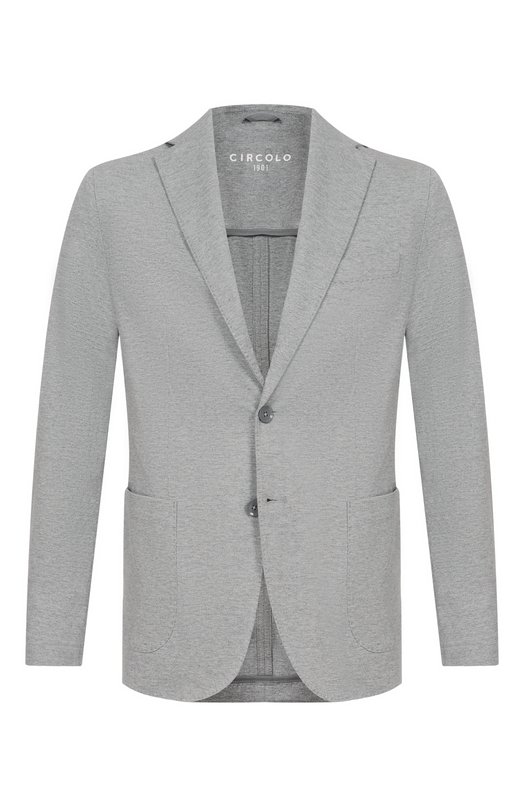 Пиджак из хлопка и льна Circolo 1901 CN5287 Серый CN5287