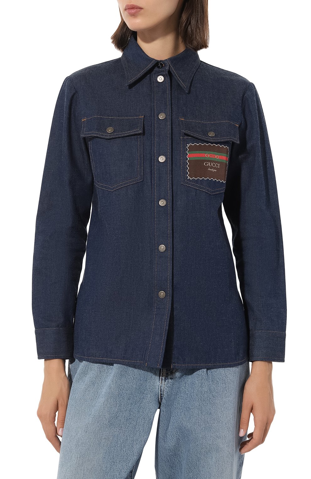 Джинсовая рубашка GUCCI, арт. 628881 XDA93, фото 3