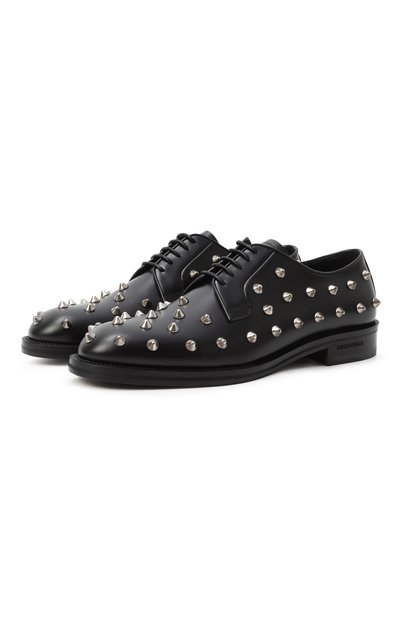 Мужские кожаные дерби all over studs DSQUARED2, арт. LUM0104