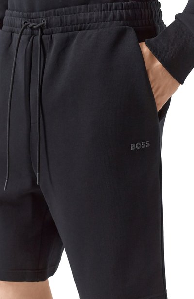 Хлопковые шорты BOSS GREEN, арт. 50506120, фото 5