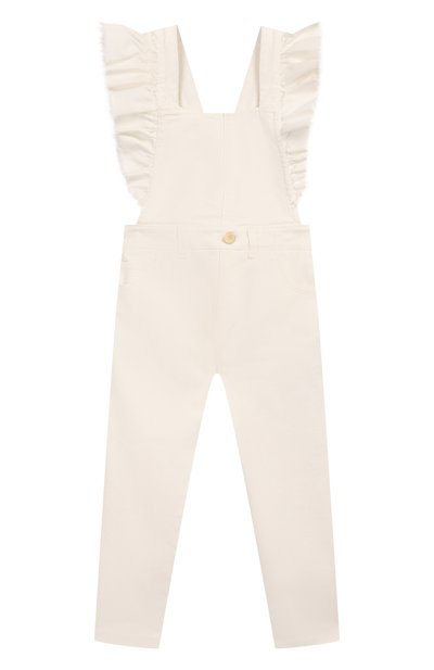 Хлопковый комбинезон PHILOSOPHY DI LORENZO SERAFINI KIDS, арт. PJTU02/CE192/VHUNI/XXS-XS, фото 1