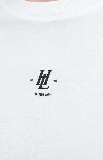 Хлопковая футболка HELMUT LANG, арт. L06HW503, фото 5