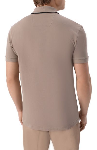 Хлопковое поло BOSS GREEN, арт. 50537489, фото 4