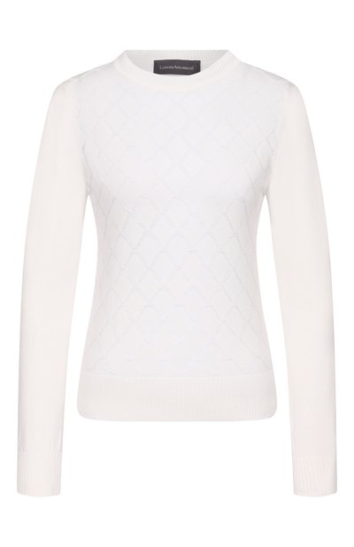 Женский хлопковый пуловер LORENA ANTONIAZZI, арт. P26113GM43A/1329