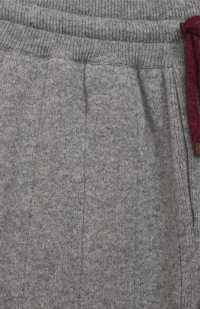 Джоггеры из шерсти и кашемира BRUNELLO CUCINELLI, арт. B36M11379C, фото 3