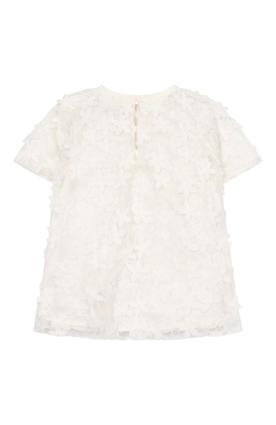 Топ BALMAIN молочного цвета по цене 45950 руб., арт. BY5A81, фото 2 Топ BALMAIN, арт. BY5A81, фото 2