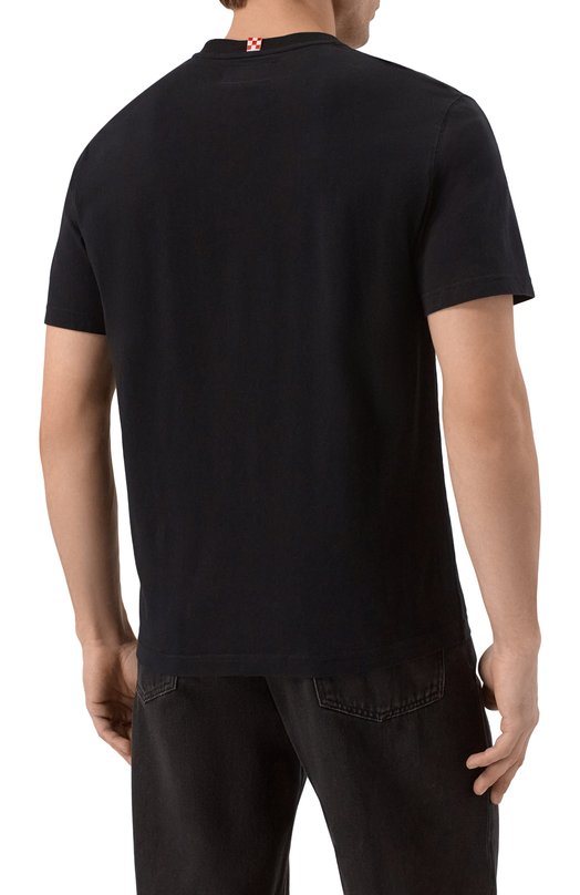 Хлопковая футболка MC2 Saint Barth ARN0004-01028I/ARN0TT WARM Чёрный  ARN0004-01028I/ARN0TT WARM Фото 4