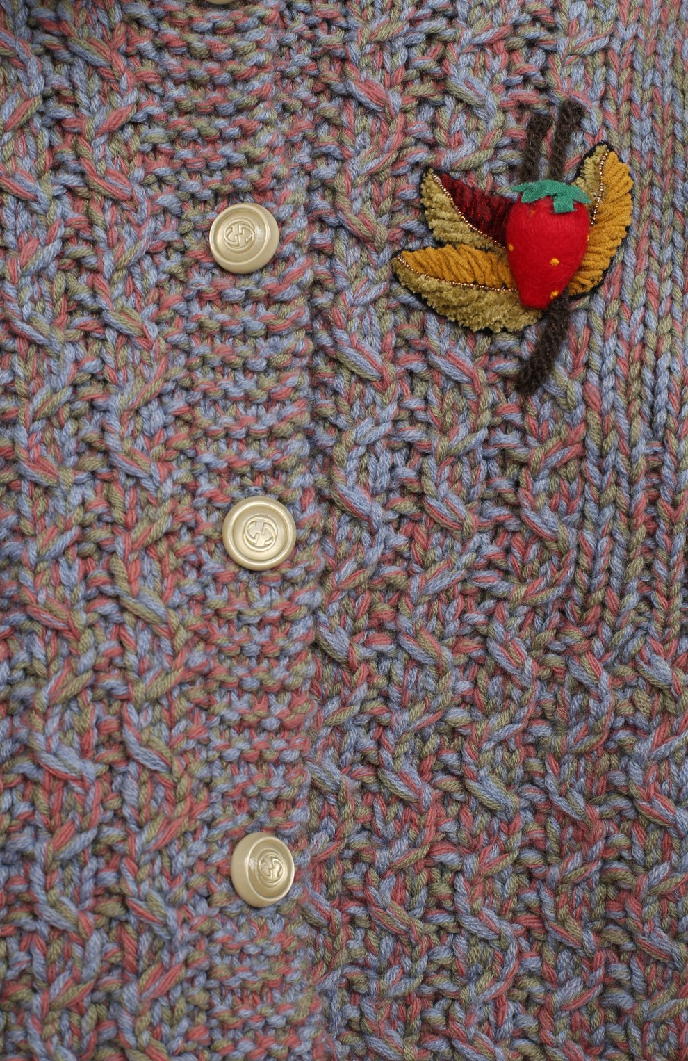 Шерстяное пальто GUCCI, арт. 621878/XKBG6, фото 3