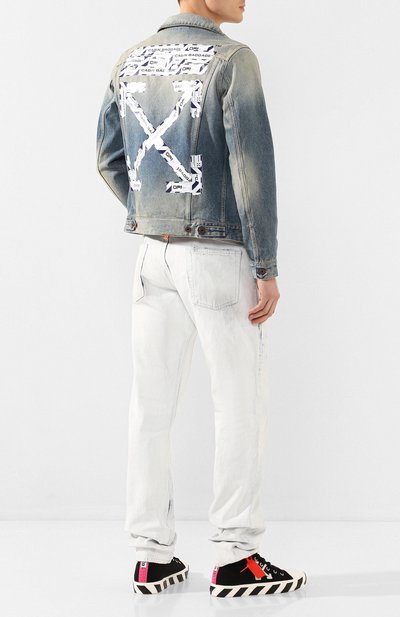 Текстильные кеды OFF-WHITE, арт. 0MIA119S20D330381001, фото 2