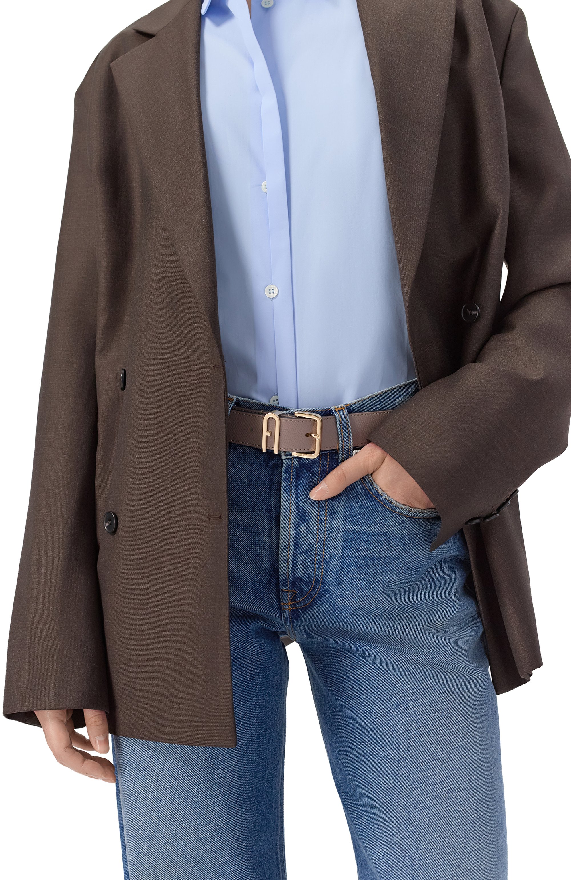 Кожаный ремень FURLA, арт. WC00078/ARE000, фото 2