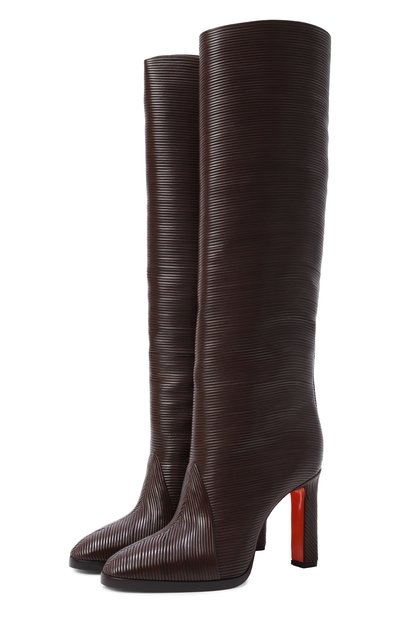 Женские кожаные сапоги SANTONI, арт. WSAG71956UT2NFEN