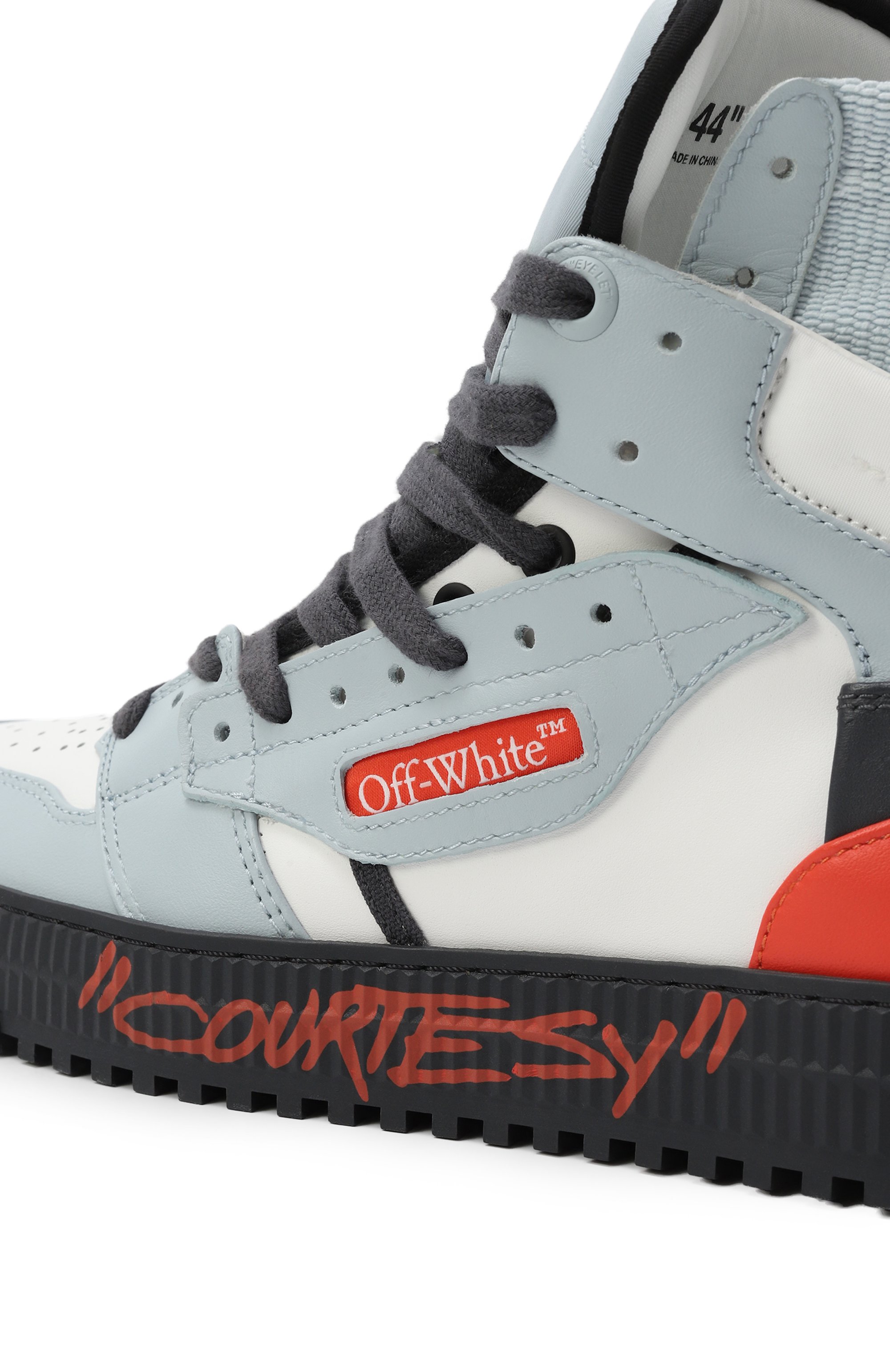 Комбинированные кеды 3.0 off court courtesy OFF-WHITE, арт. 0MIA065S25LEA003, фото 7