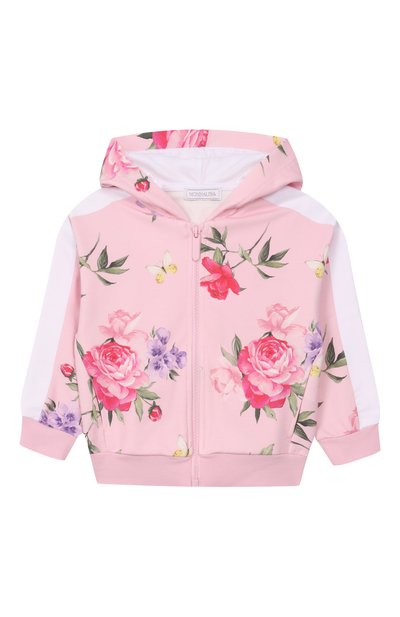 Хлопковая толстовка MONNALISA, арт. 19G800