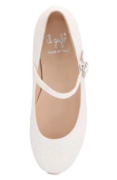 Туфли с ремешком IL GUFO, арт. G234/TESSUT0 GLITTER/31-34, фото 4