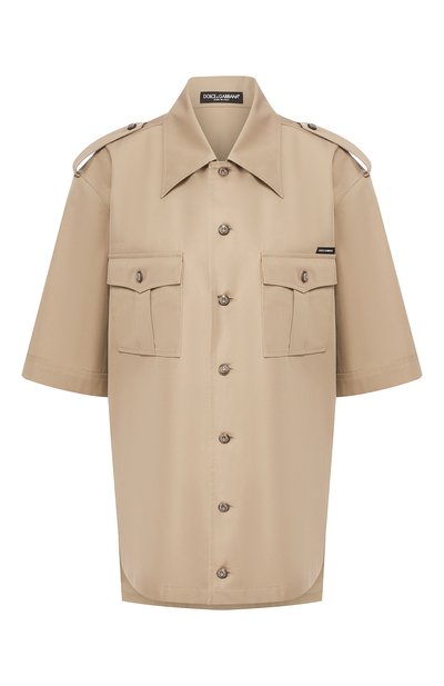 Женская хлопковая рубашка DOLCE & GABBANA, арт. F5M54T/FU6WI