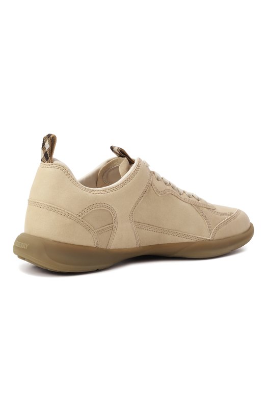 Кожаные кроссовки Matrix Burberry 8108456 Бежевый  8108456 Фото 5