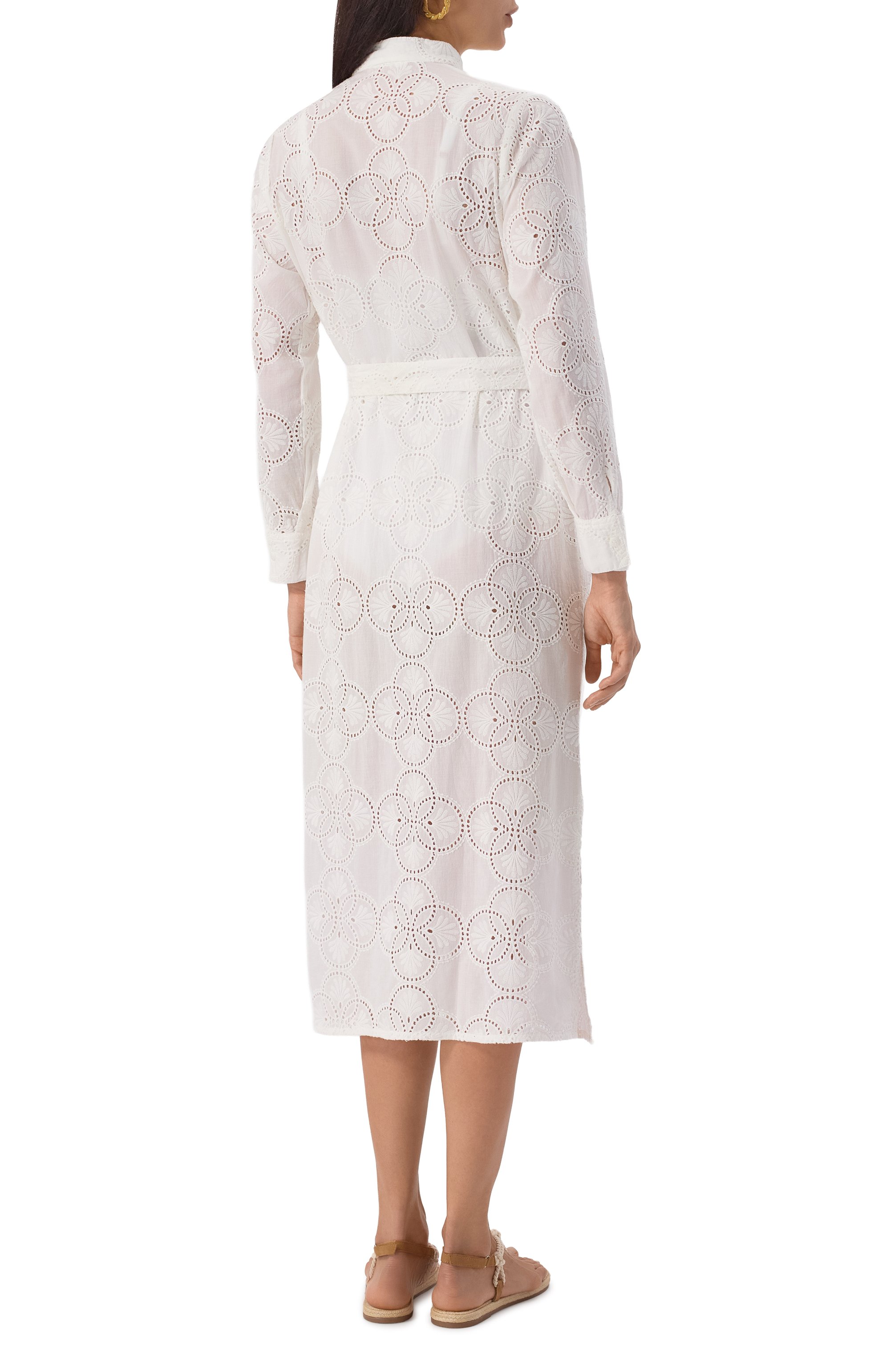 Хлопковое платье MELISSA ODABASH, арт. LUANN SS, фото 4