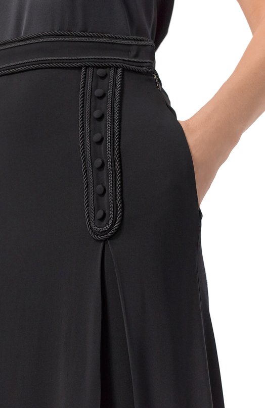 Юбка из вискозы Elie Saab SK230EF25CD020 Чёрный  SK230EF25CD020 Фото 5