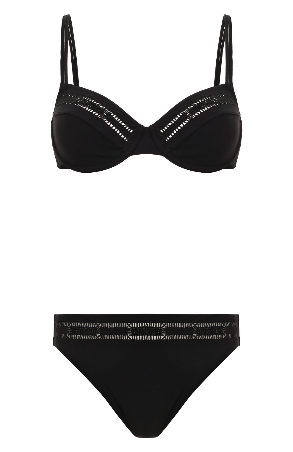 Раздельный купальник MARYAN MEHLHORN черного цвета по цене 56820 руб., арт. 5546407-836407, фото 1 Раздельный купальник MARYAN MEHLHORN, арт. 5546407-836407, фото 1