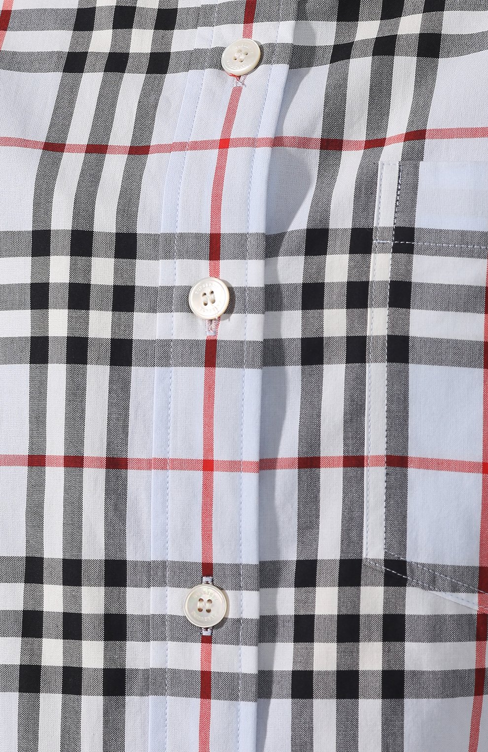 Хлопковая рубашка BURBERRY, арт. 8011394, фото 5