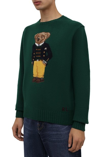 Шерстяной свитер POLO RALPH LAUREN, арт. 710850566, фото 3
