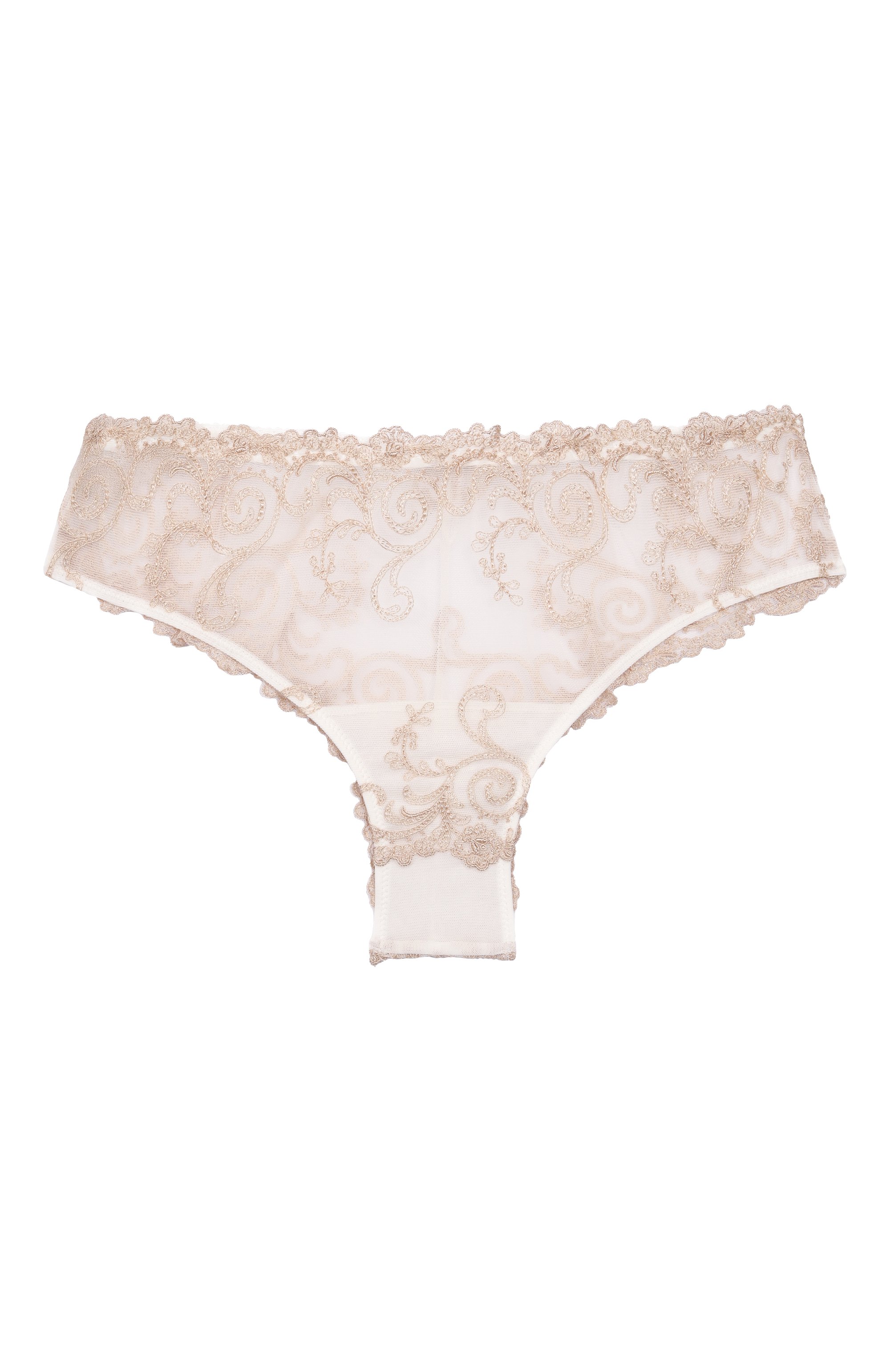 Трусы-танга AMBRA кремового цвета по цене 11350 руб., арт. 1879, фото 1 Трусы-танга AMBRA, арт. 1879, фото 1