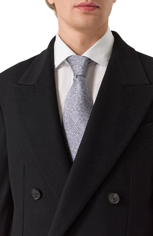 Шелковый галстук Stefano Ricci CXRSL/57506 Серый  CXRSL/57506 Фото 2