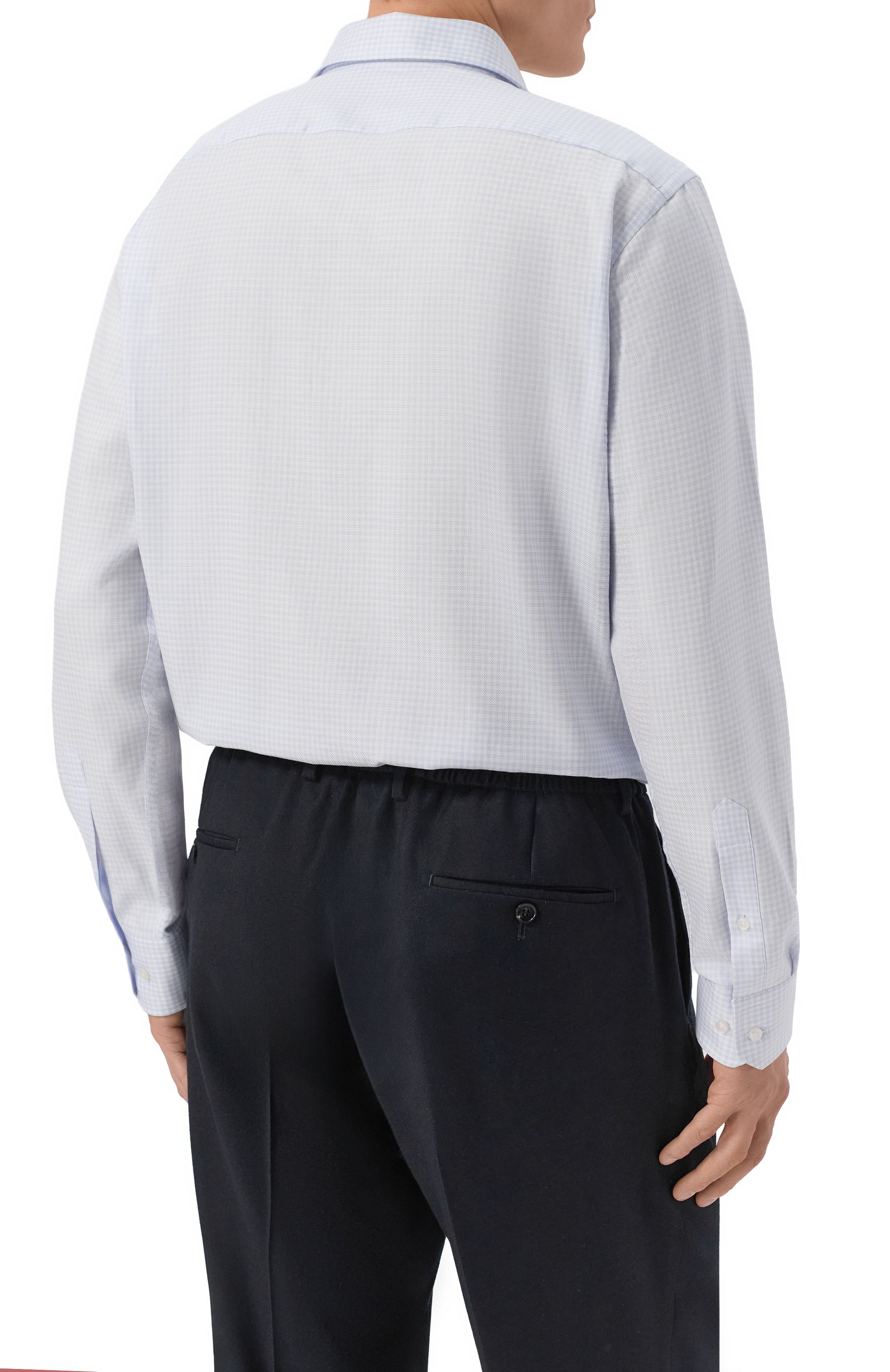 Хлопковая сорочка BOSS, арт. 50556497, фото 4