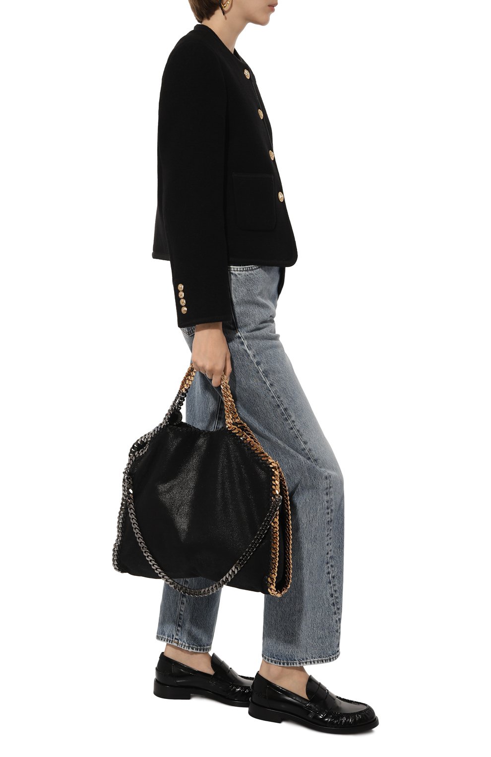 Сумка falabella STELLA MCCARTNEY черного цвета по цене 156500 руб., арт. 234387/W9132, фото 7 Сумка falabella STELLA MCCARTNEY, арт. 234387/W9132, фото 7