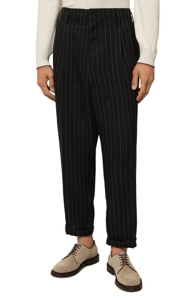 Льняные брюки BRUNELLO CUCINELLI, арт. MB401B2304, фото 3