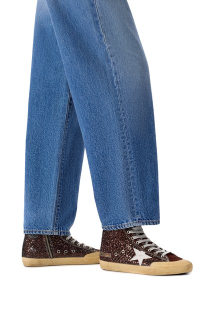 Комбинированные кеды francy penstar GOLDEN GOOSE DELUXE BRAND, арт. GWF00114.F004048, фото 2