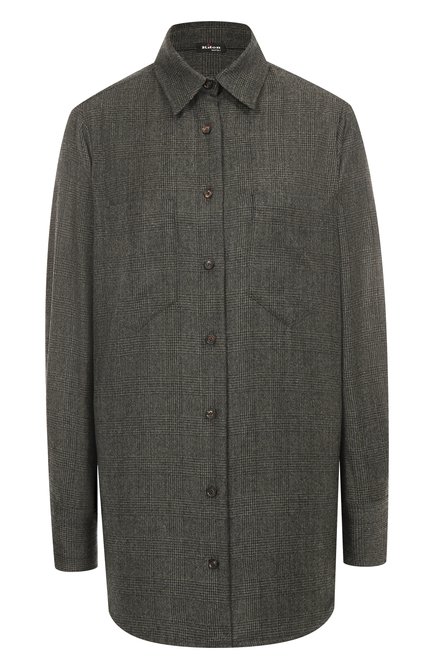 Женская шерстяная рубашка KITON, арт. D52451K0513G02