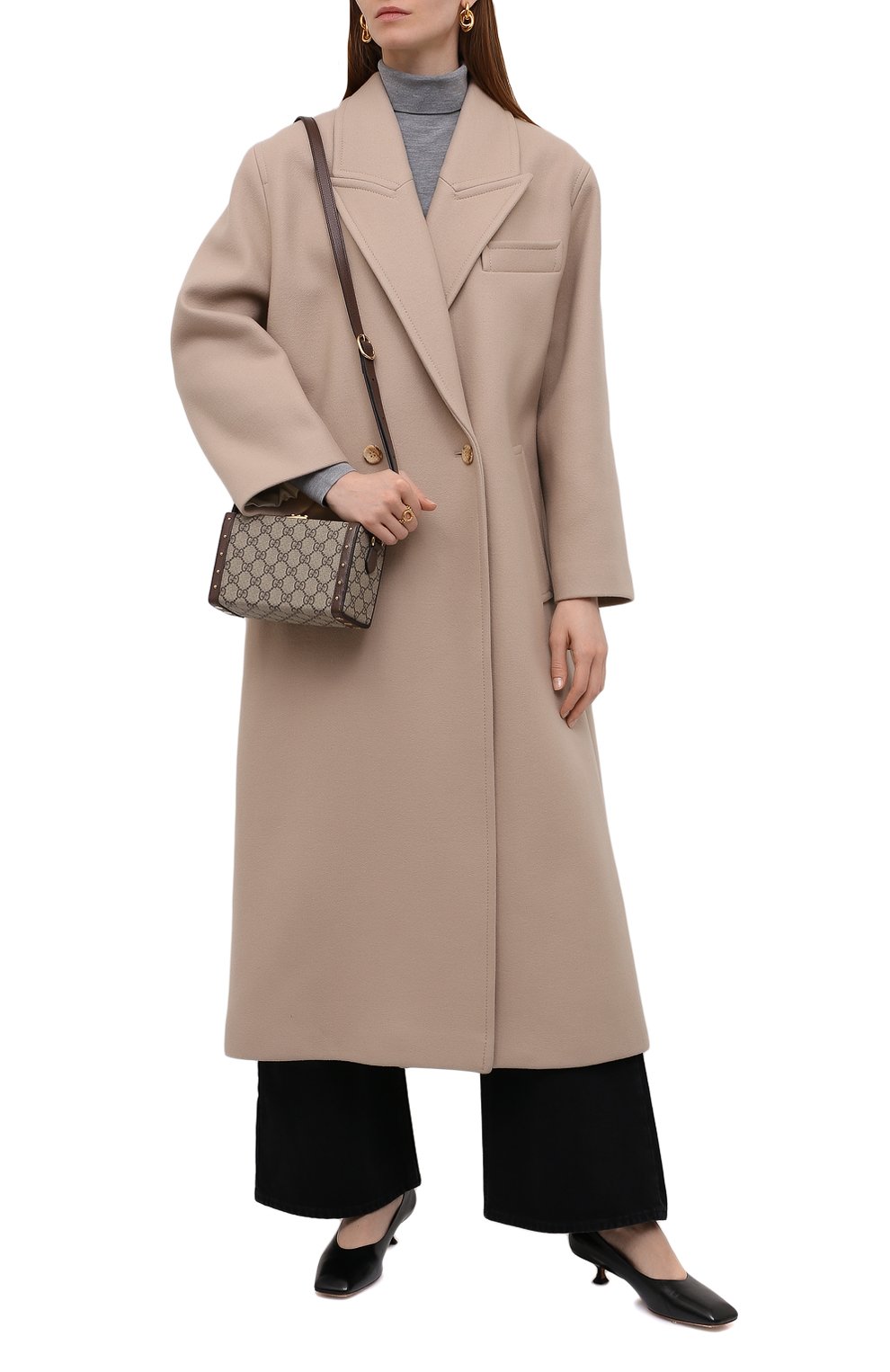 Сумка trunk GUCCI бежевого цвета по цене 187200 руб., арт. 678460/HUHEG, фото 3 Сумка trunk GUCCI, арт. 678460/HUHEG, фото 3