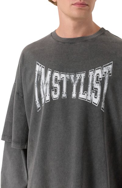 Хлопковый лонгслив DIEGO VENTURINO, арт. DVTS-MLCSTYL, фото 5