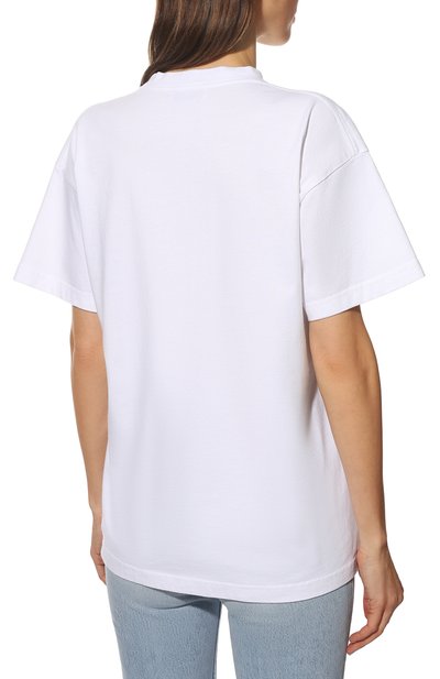 Хлопковая футболка BALENCIAGA, арт. 612965/TLVF1, фото 4