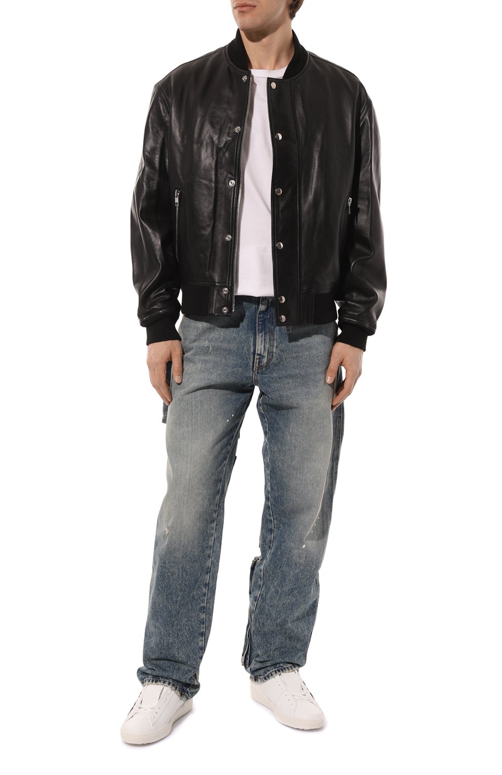 Кожаные кеды open VALENTINO, арт. 1Y2S0830/BAA7QE, фото 2