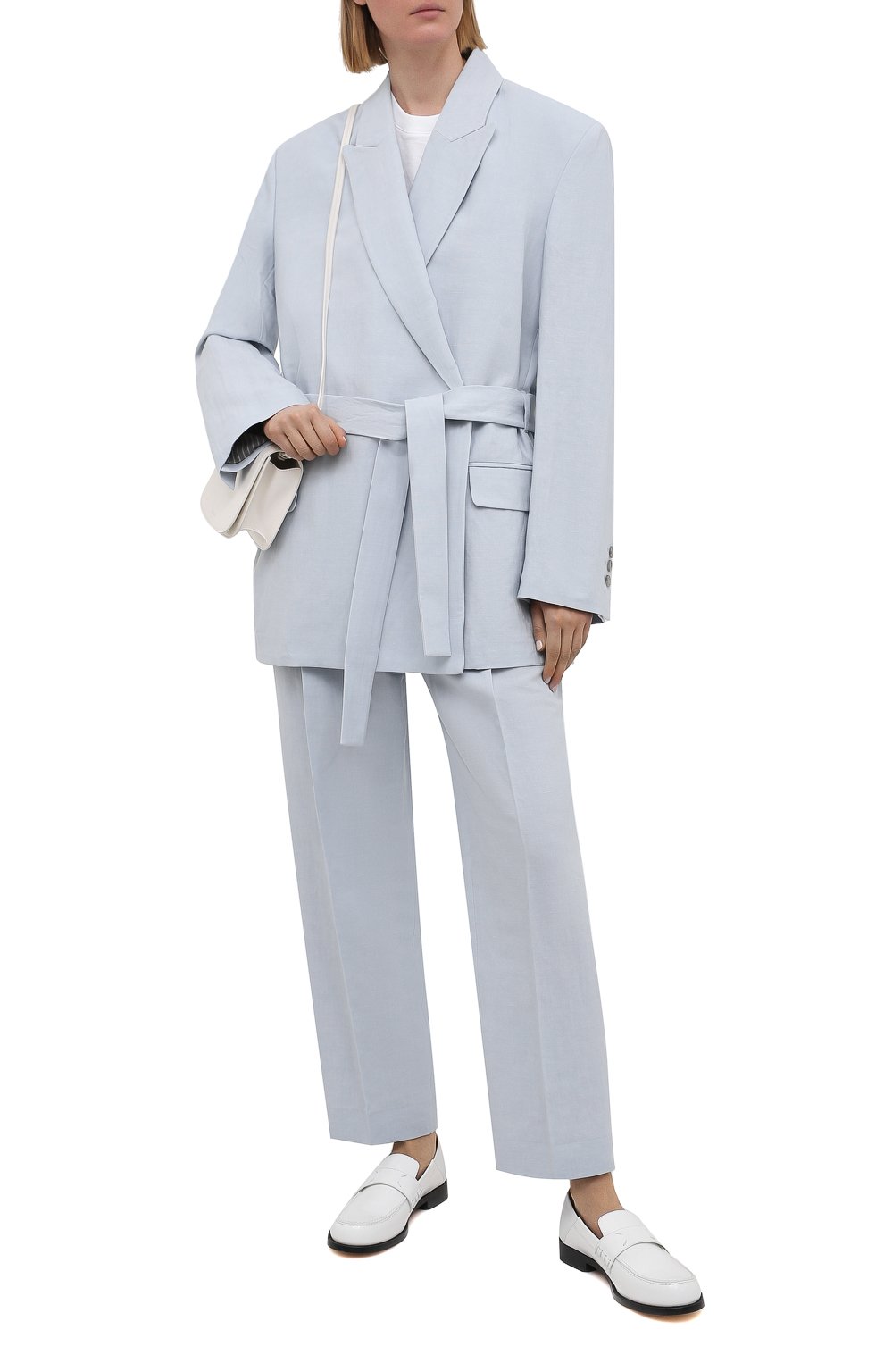 Жакет изо льна и хлопка ACNE STUDIOS, арт. AH0132, фото 2