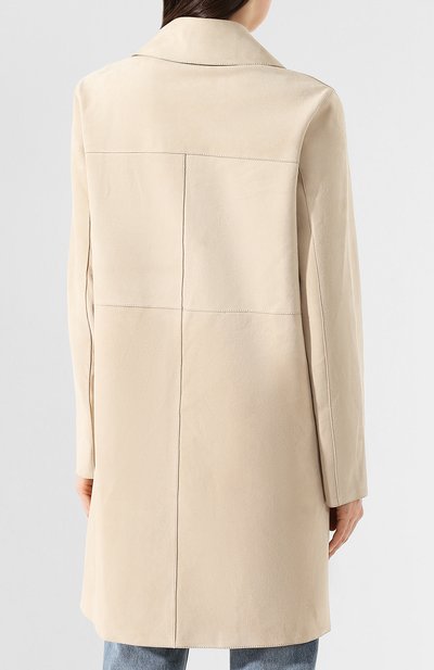 Замшевый тренч YVES SALOMON, арт. 20EYM20592APDF, фото 4