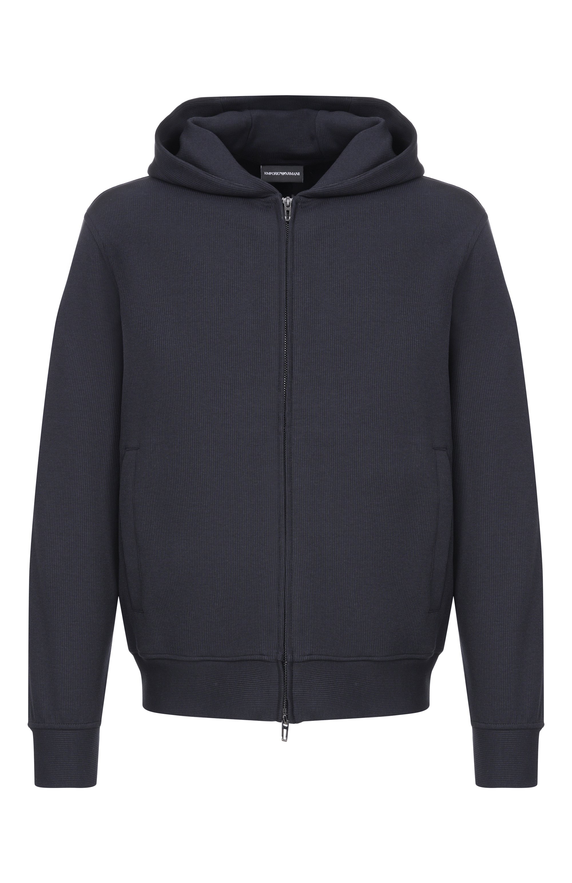 Толстовка из хлопка и лиоцелла EMPORIO ARMANI, арт. EM004513/AF13700, фото 1