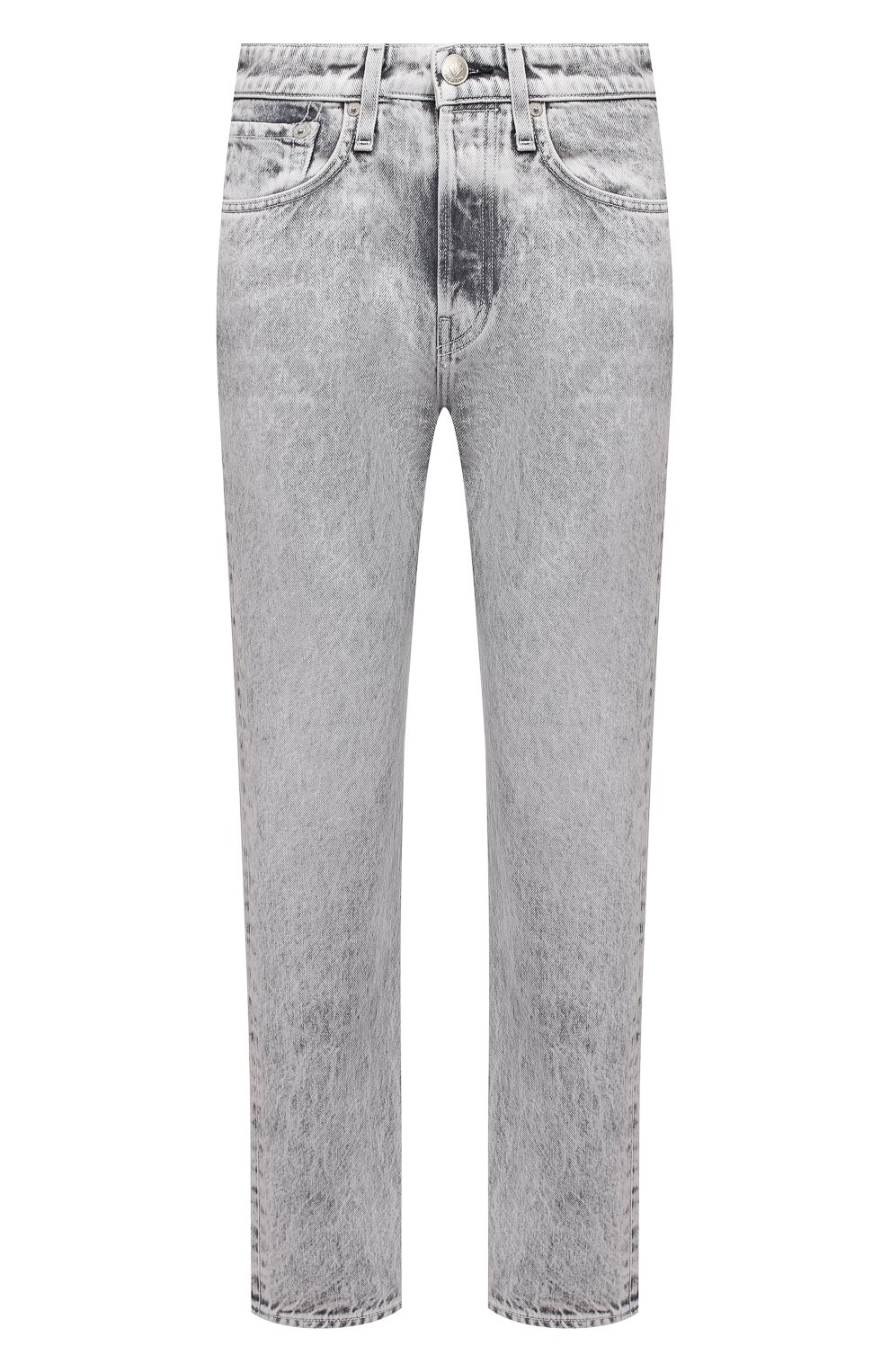 Джинсы RAG AND BONE серого цвета по цене 29950 руб., арт. WDD20F2747W5AL, фото 1 Джинсы RAG AND BONE, арт. WDD20F2747W5AL, фото 1