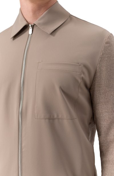 Куртка-рубашка из шерсти и кашемира MARCO PESCAROLO, арт. VENTIDUE/52F29, фото 5