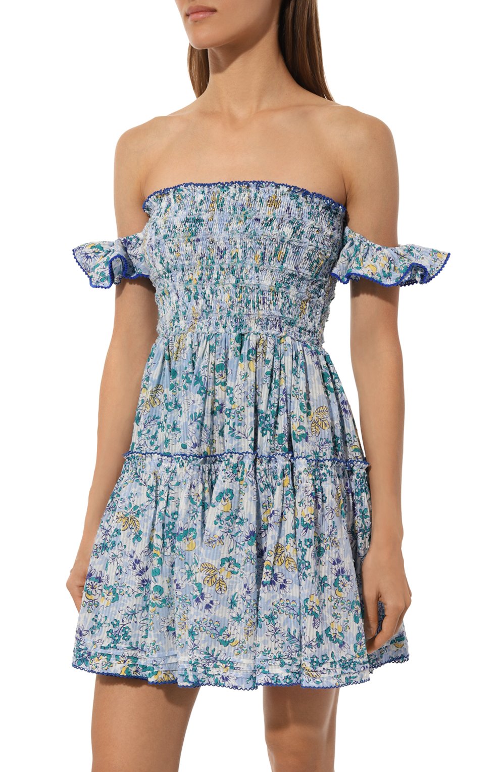 Хлопковое платье POUPETTE ST BARTH, арт. WAUH24N0SYU, фото 3