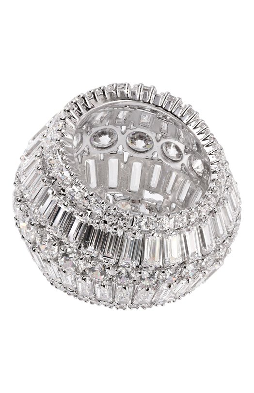 Кольцо Hyperbola Swarovski 5610393 Серебряный  5610393 Фото 3